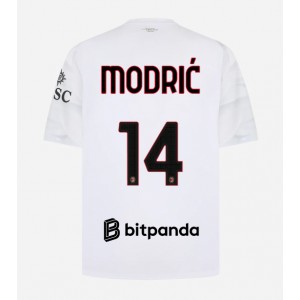 AC Milan Luka Modric #14 Jalkapallovaatteet Vieraspaita 2026-27 Lyhythihainen